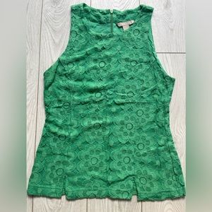 Banana republic lace overlay tank